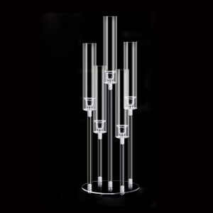 Acrylic 5 Arm Candelabra