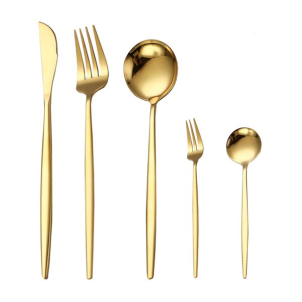 Gold Cutlery Set
