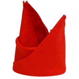 Polyester Napkins 20" x 20" - Red