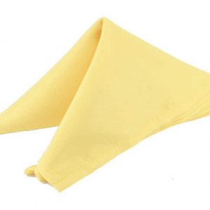 Polyester Napkins 20" x 20" - Yellow