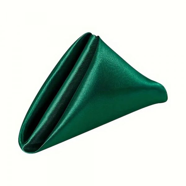 Satin Napkins 12″ x 12″ – Dark Green