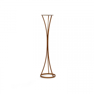 100cms Trumpet shaped wedding centrepiece with shelf