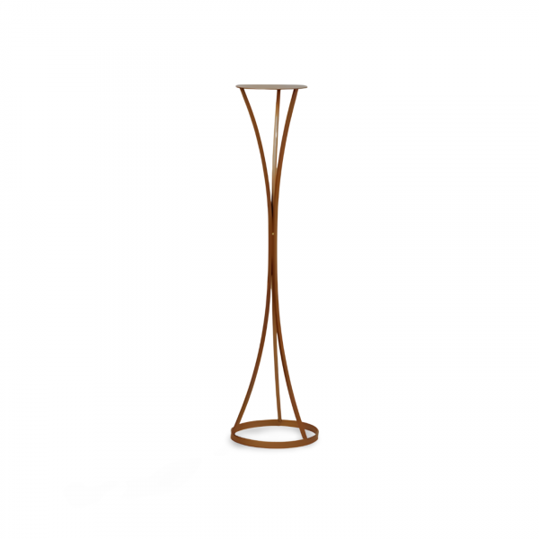 100cms Trumpet shaped wedding centrepiece with shelf