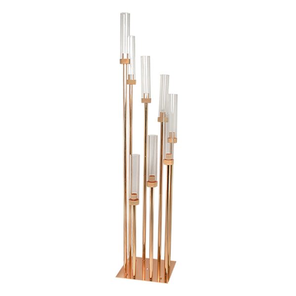 8 Arm Candelabra 100cms - Gold