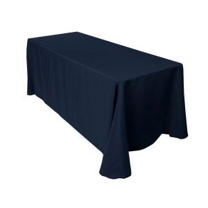 Black Polyester Tablecloth