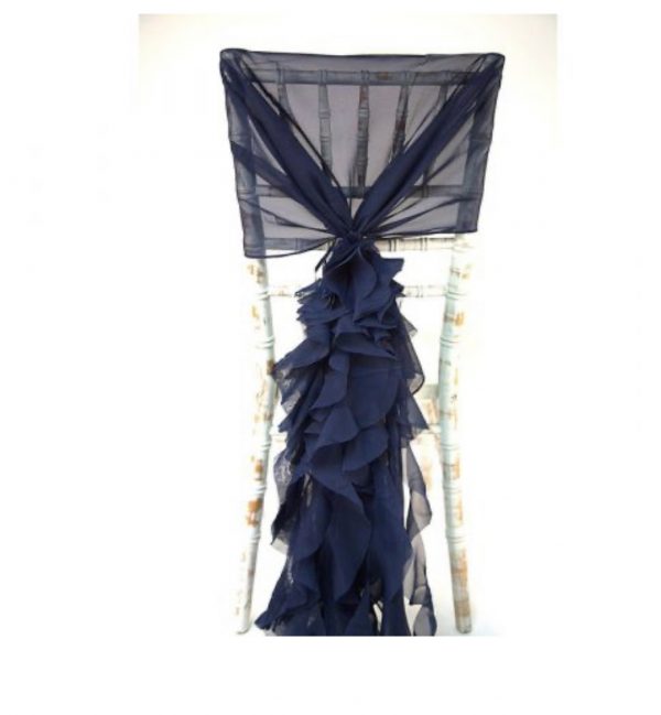 Frilled Cap Navy