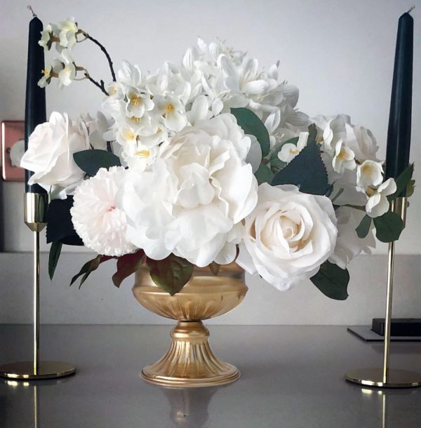 Floral Centrepieces in Small Urn Vase - Image 2