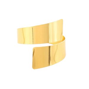 Gold Double band napkin rings (Set of 10)