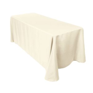 Ivory Rectangle Tablecloth