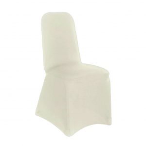 Ivory Spandex Seat Cover