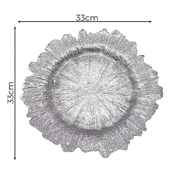 Jamaica Silver Reef Charger Plate - Image 2