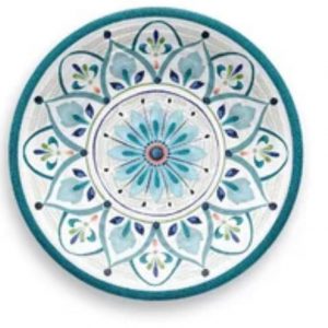 Melamine plates (£10 for set of 5)