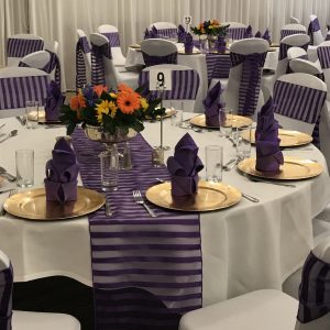 Polyester Napkins 20" x 20"- Black