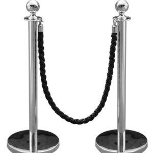 Queue Rope Barriers - Stainless Steel