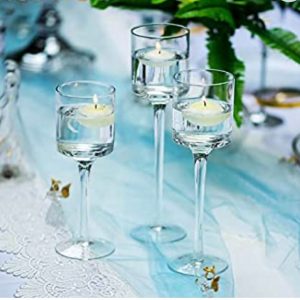 Set of 3 candle holders