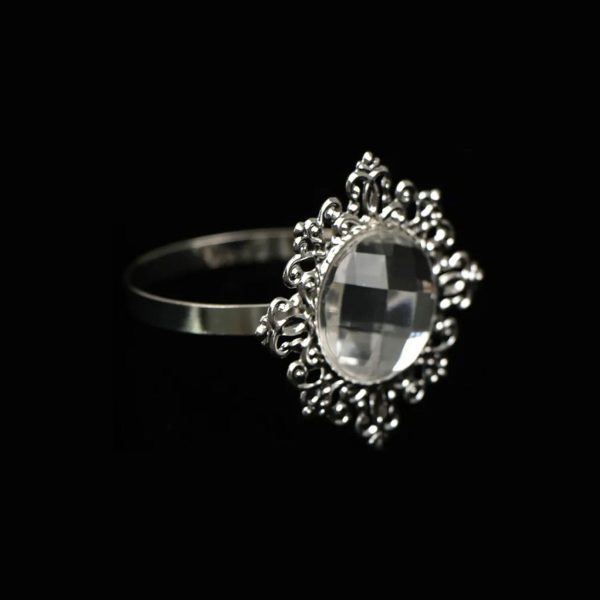 Silver Napkin Ring Set