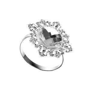 Silver Napkin Ring Set