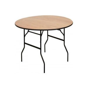 5ft Round Banqueting Table