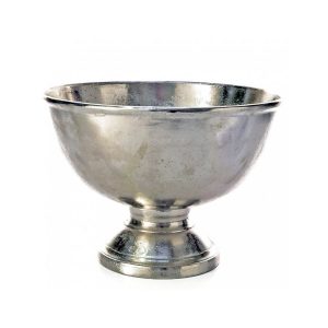 Silver compote vase
