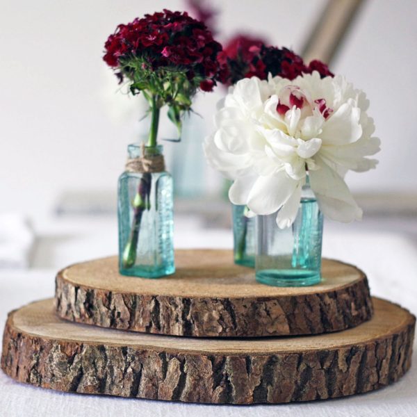 Wooden slices